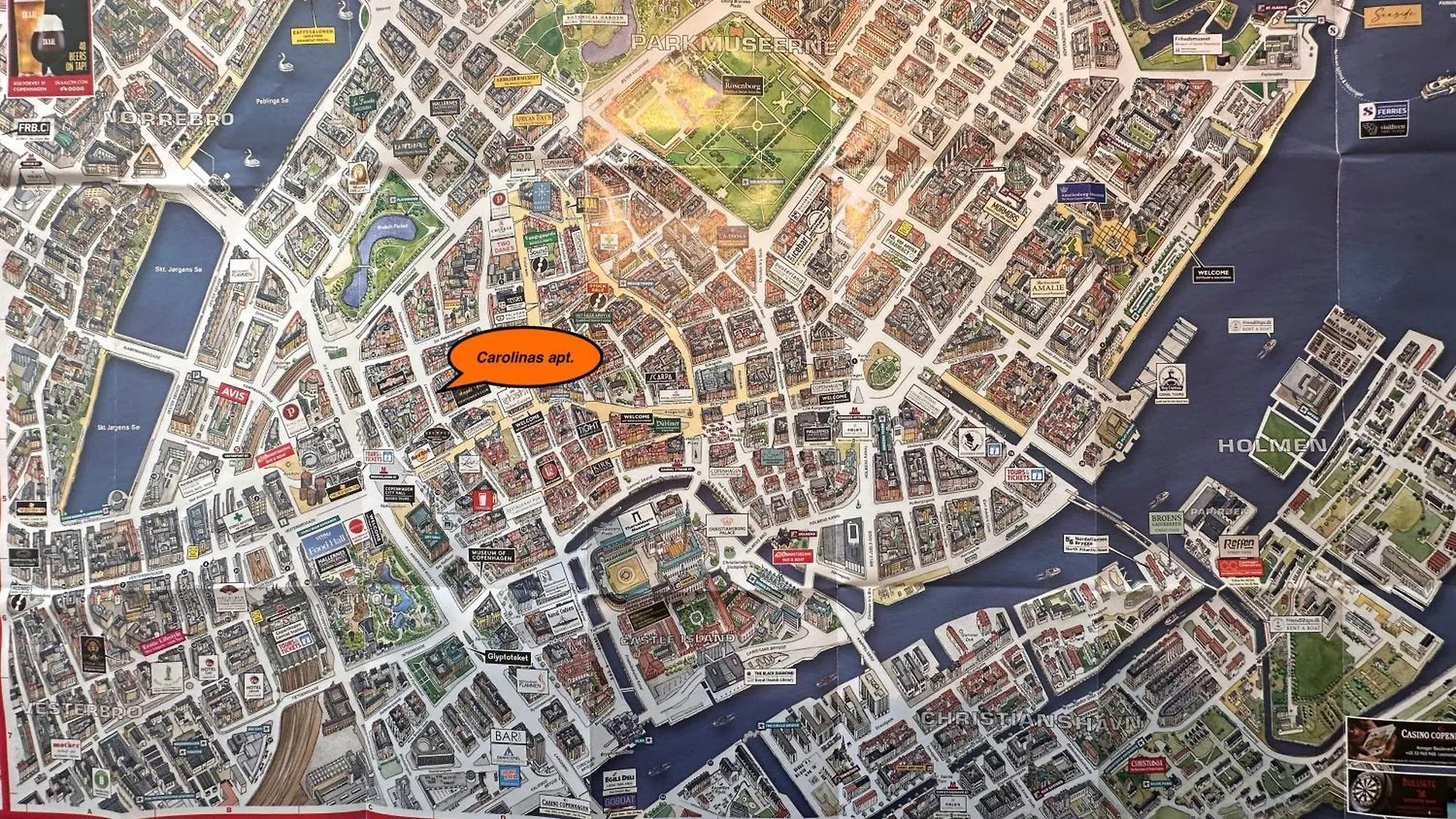 Lbs 1 To 4 - Carolinas Apartments Copenhagen